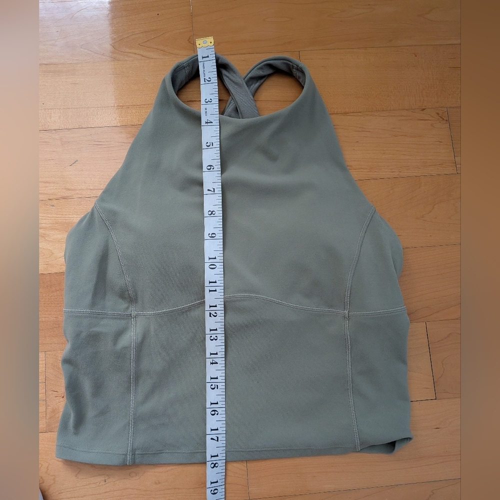 Lululemon Key to Balance Tank top Rosemary Green size 8 - Picture 3 of 9